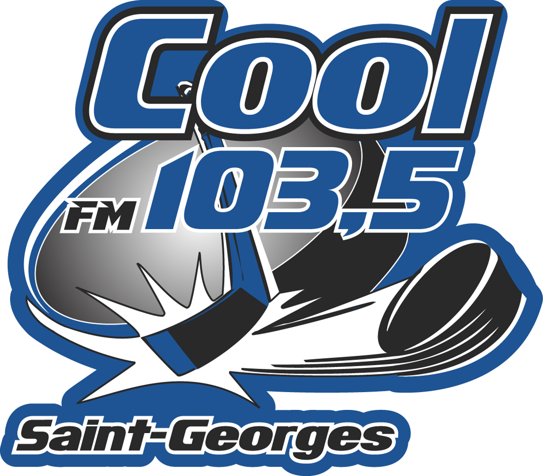 Saint-Georges Cool-FM 103.5 2010 11-2012 13 Primary Logo vinyl decal